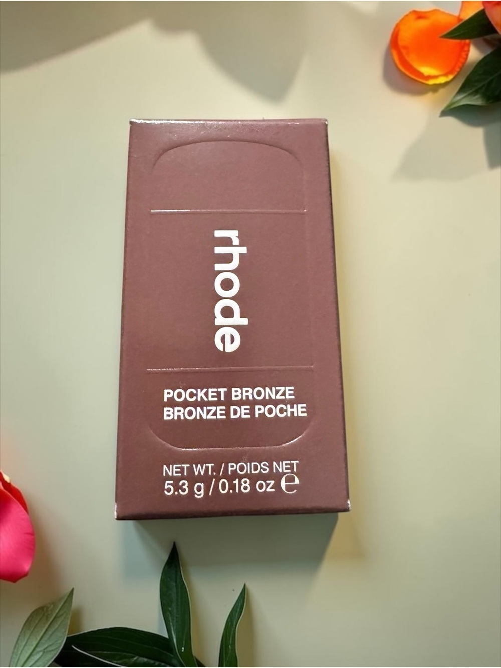 RHODE Pocket Bronze Compact in sip